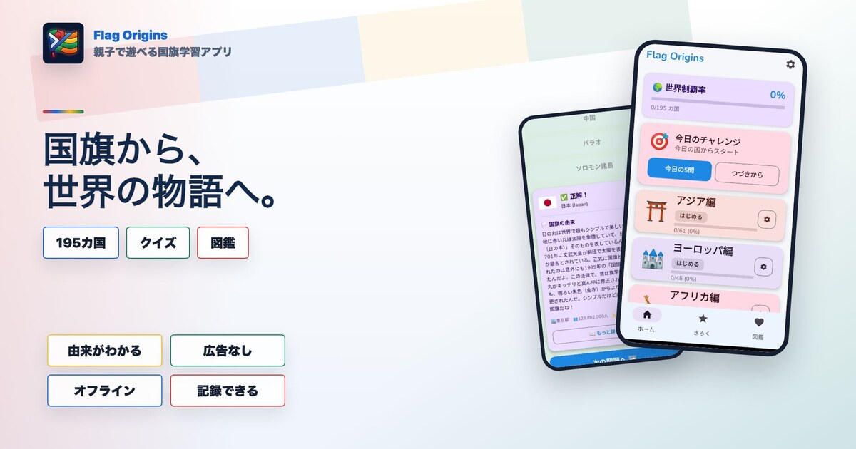 Flag Originsの紹介カード